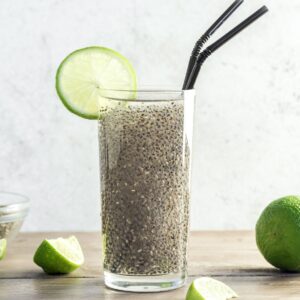 chia seed detox with lemon for constipation