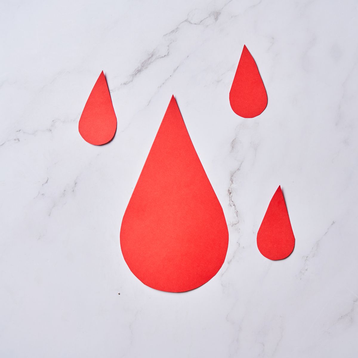 blood drops paper shaped anemia natural treatments boost iron
