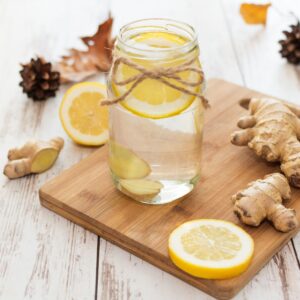 ginger with lemon drink detox pcos
