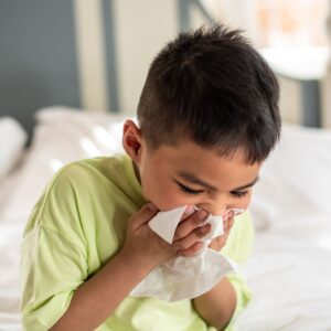infant sneezing allergie seasonal