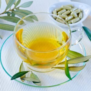 olive leaf tea naturally lowers blood pressure