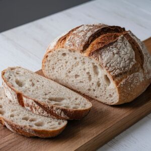 Fermented food sourdough bread gut friendly bread