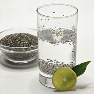 chia water seeds rich sources of omega 3 for hair
