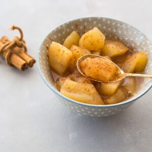 pectin soluble fiber cooked apple