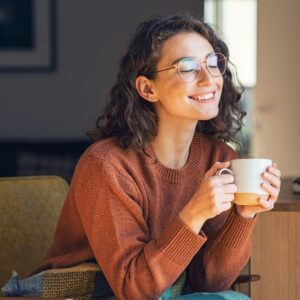 woman health and clove tea