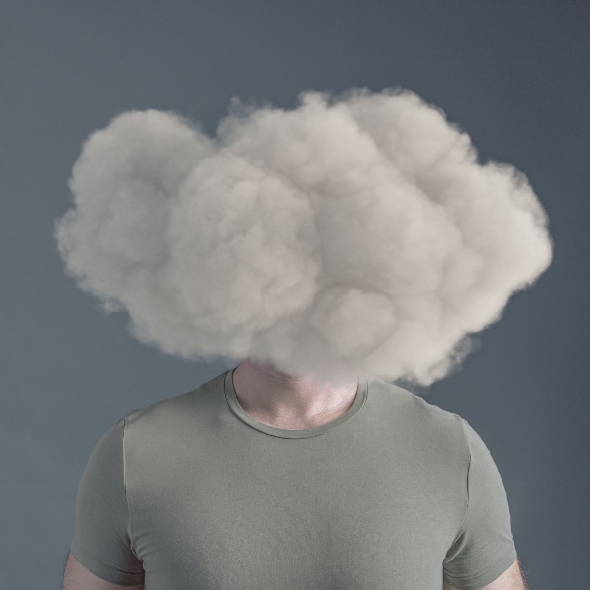 brain fog cloud in brain
