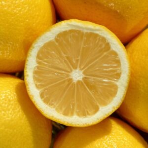 lemon slices strong armpit odor
