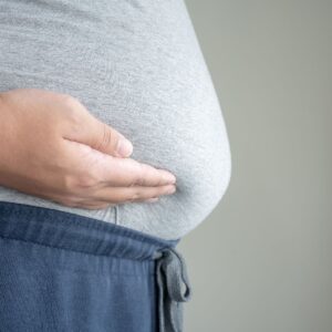 bloated man belly bloated sibo