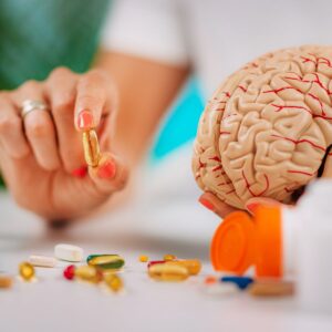 brain and supplements NAD+ and vitamin b3 NR